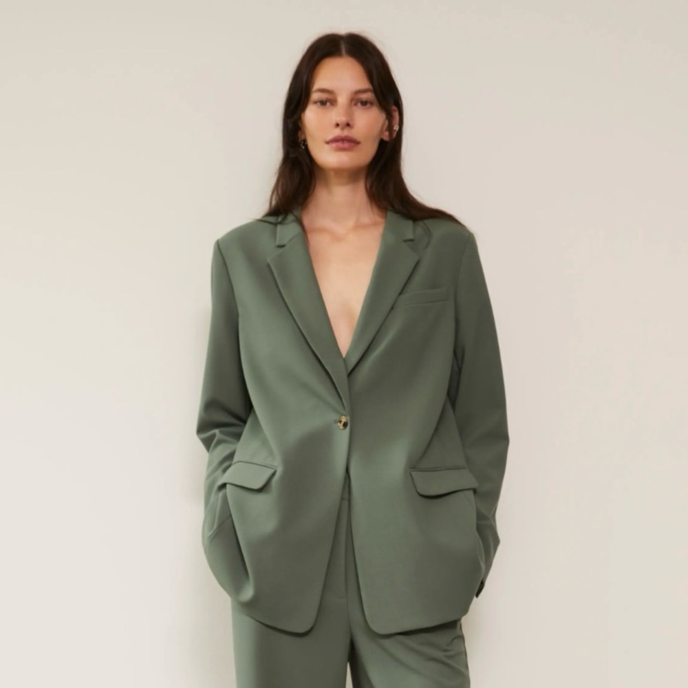Nordstrom Relaxed Fit Blazer Single Button. New with tags!